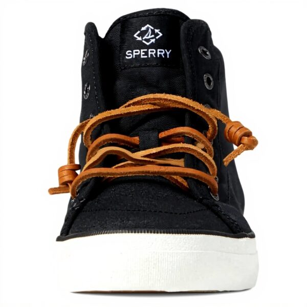 Sperry Baskets montantes homme Crest textile noir