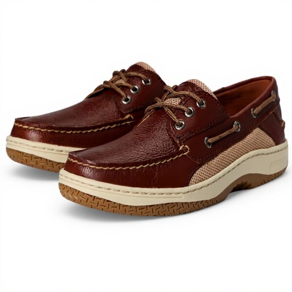 Sperry Billfish Mocassins Homme Marron Cuir Confortable