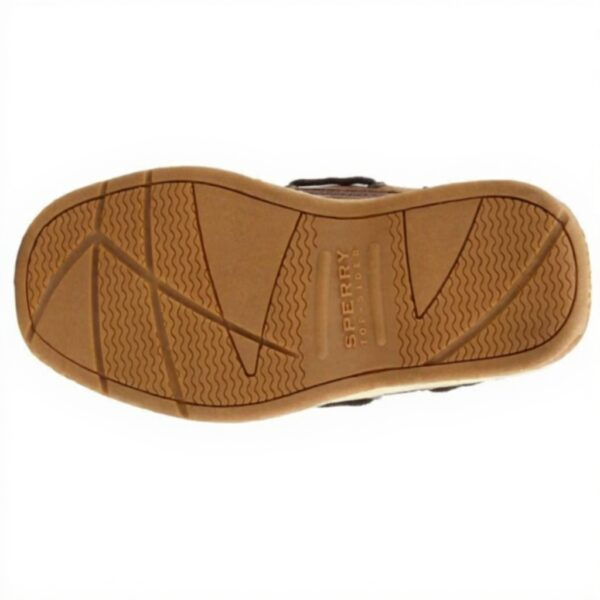 Sperry Chaussures bateau à lanière garçon cuir marron