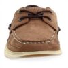 Sperry Chaussures bateau à lanière garçon cuir marron