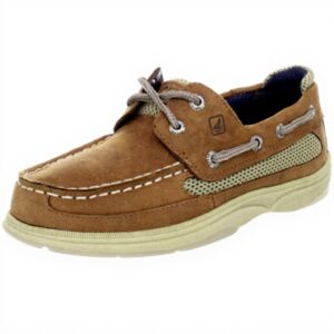 Sperry Chaussures bateau enfants cuir laçage 361 degrés
