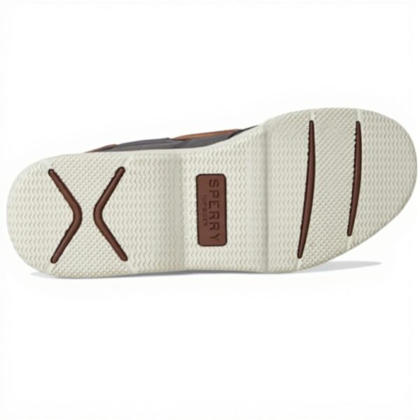 Sperry Chaussures bateau homme gris 2 œillets coton