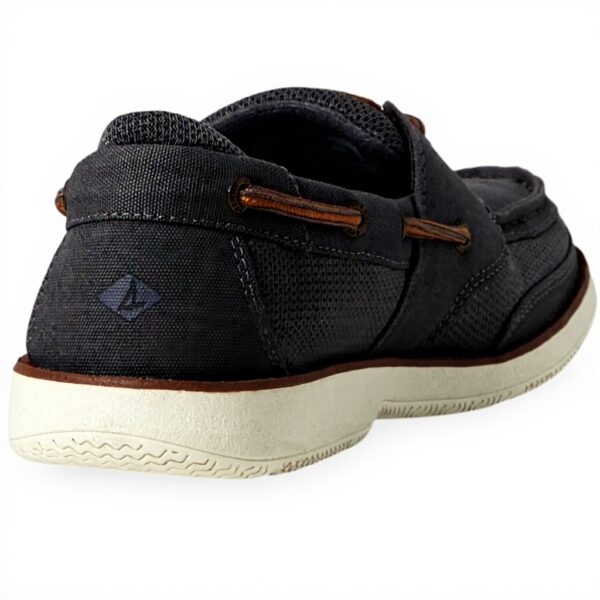 Sperry Chaussures bateau homme gris 2 œillets coton