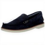 Chaussures bateau Sperry homme nubuck bleu marine confort