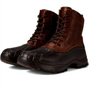 Bottes canard camouflage Sperry homme lacets design logo