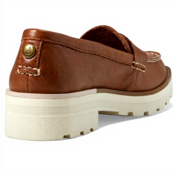 Sperry Mocassin Femme Cuir Confort Semelle Mémoire