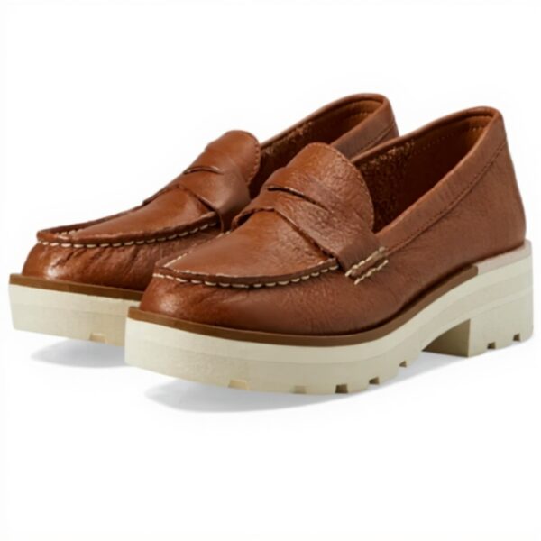 Sperry Mocassin Femme Cuir Confort Semelle Mémoire