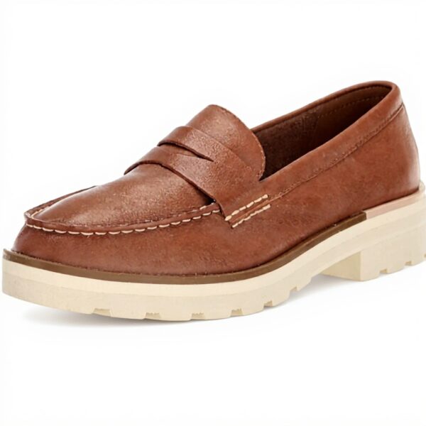 Sperry Mocassin Femme Cuir Confort Semelle Mémoire