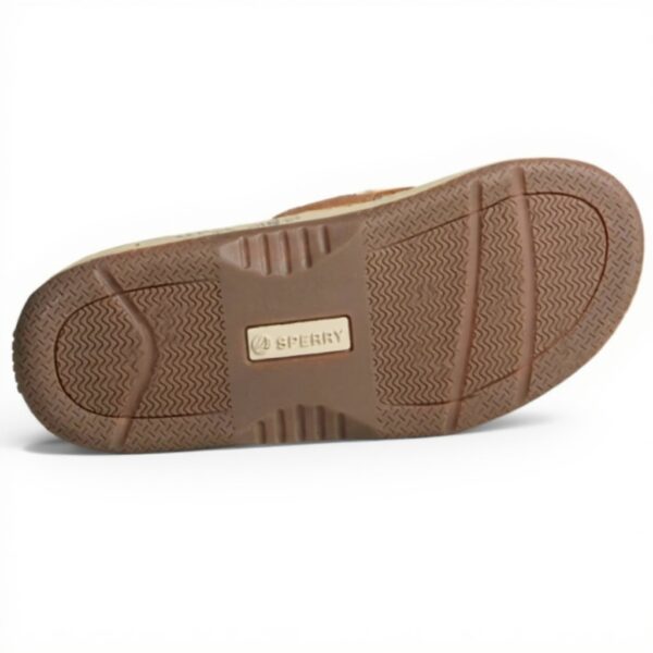 Sperry sandales homme cuir Baitfish Thong Marron Clair