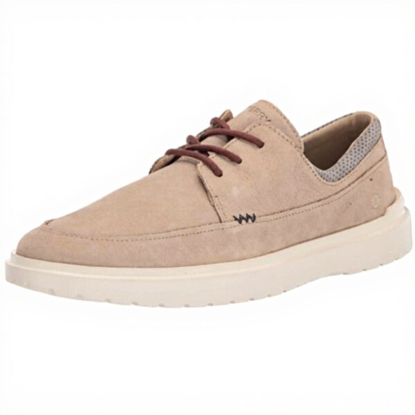Sperry Homme Cabo II Oxford Mocassin Nubuck Beige Chaud