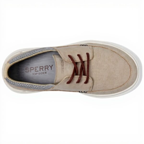 Sperry Homme Cabo II Oxford Mocassin Nubuck Beige Chaud