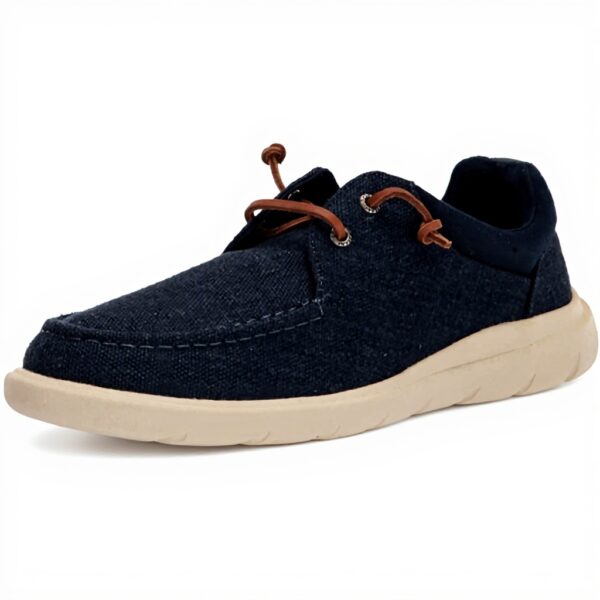 Sperry Capt MOC Basket Homme Bleu Marine Confortable