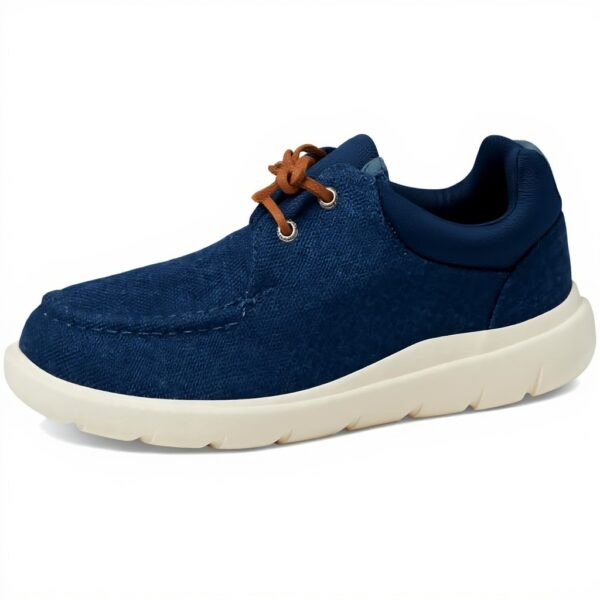 Sperry Capt MOC Basket Homme Bleu Marine Confortable
