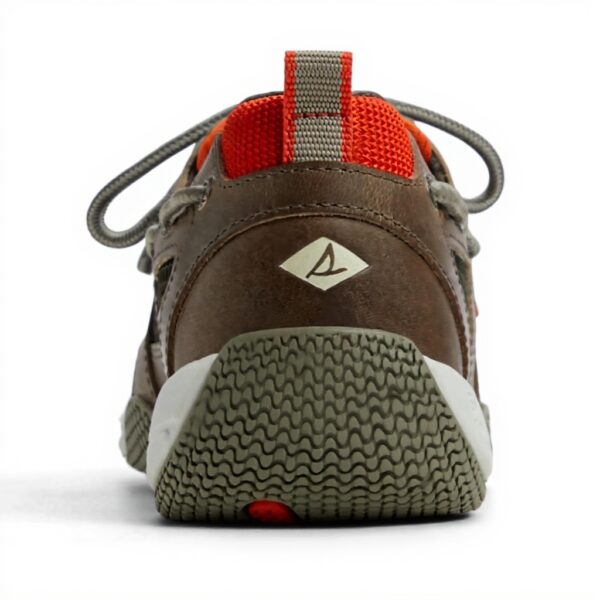 Sperry Sea Kite Sport Moc Chaussure Bateau Homme Gris Cuir