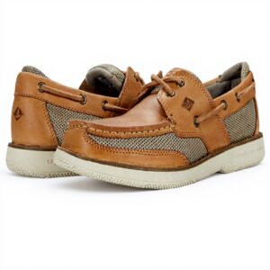 Sperry Homme Surveyor 2-Eye Chaussure Bateau Cuir