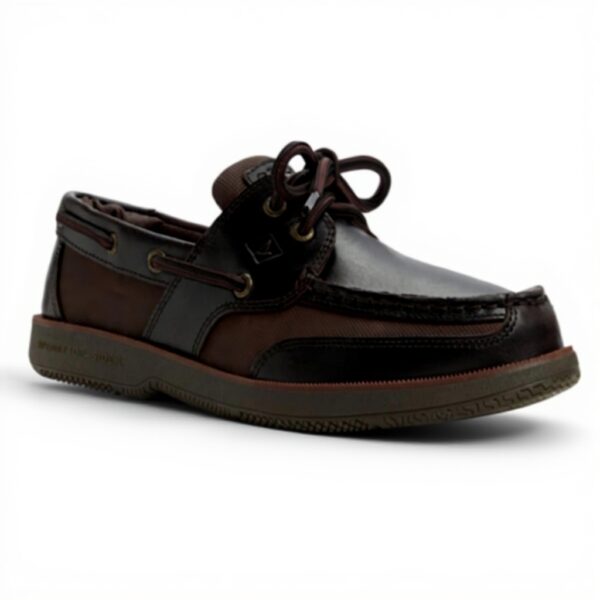 Sperry Homme Surveyor 2-Eye Chaussure Bateau Cuir Confort