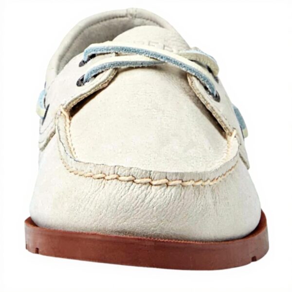 Sperry Leeward Chaussures Bateau Nubuck Blanc Homme 42 EU
