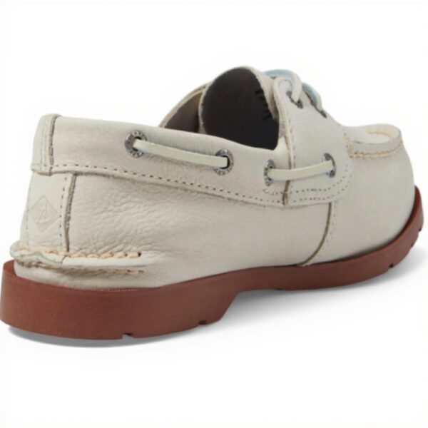 Sperry Leeward Chaussures Bateau Nubuck Blanc Homme 42 EU