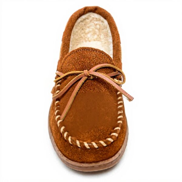 Chaussons mocassins homme Sperry daim doublure berbere