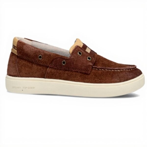 Sperry Outer Banks 2-Eye Basket Homme Daim Marron Confort