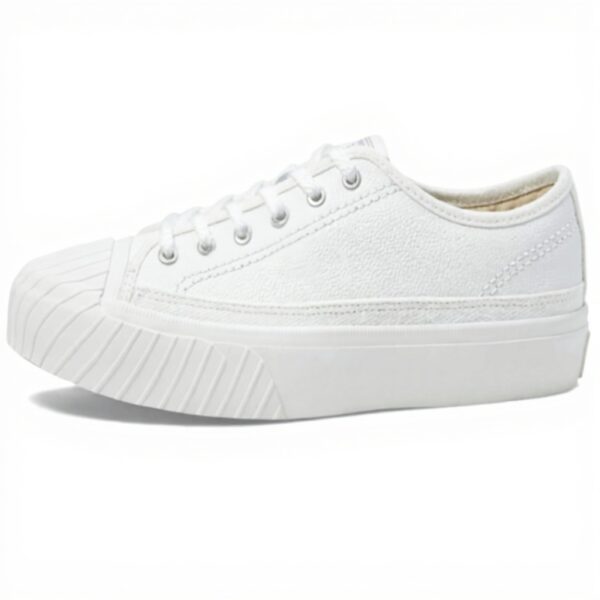 Sperry Raquette Oxford Homme Blanc Cuir Daim Tennis