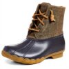Sperry Saltwater Bottes Femme Imperméables Laine Confort