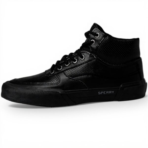 Sperry Soletide Basket Homme Cuir Perforé Chaussures Mode