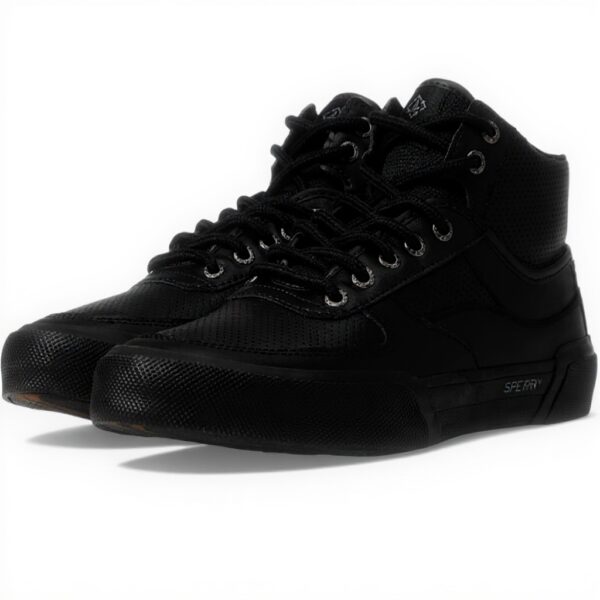 Sperry Soletide Basket Homme Cuir Perforé Chaussures Mode