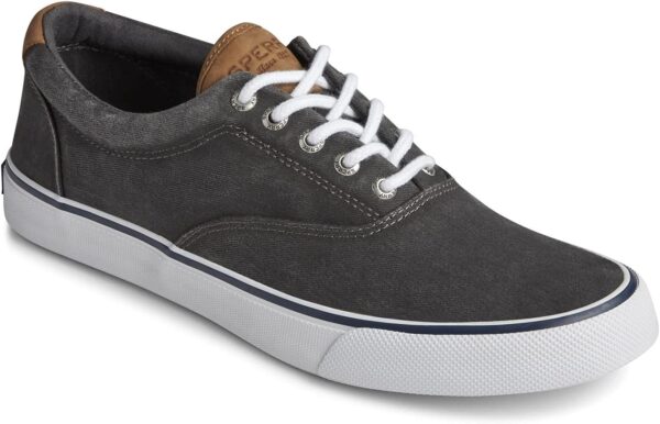 Sperry Striper II CVO Core Basket Homme Toile Noir-2