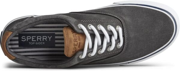 Sperry Striper II CVO Core Basket Homme Toile Noir-7