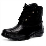 Bottes Duck Boot Sperry Femme Quilt Imperméable Noir