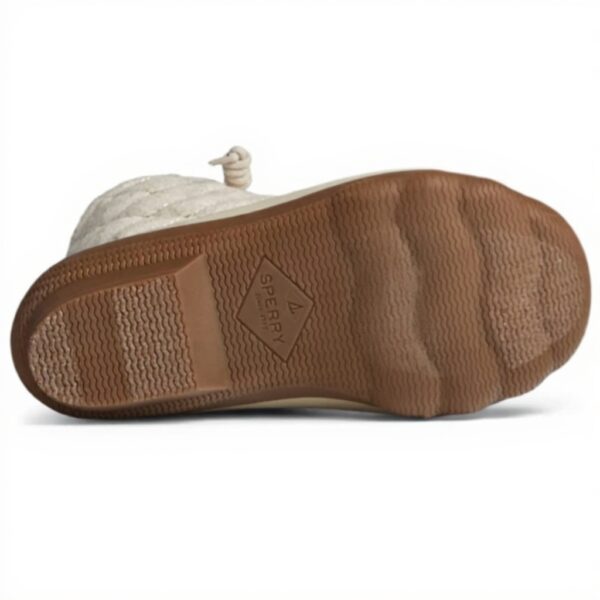 Bottes Duck Boot Sperry Femme Ivoire Quilt Imperméables