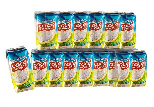 Eau de coco 12x330ml boisson naturelle hydratation