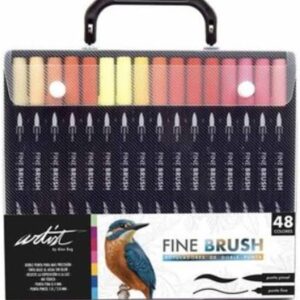 Marqueurs Alex Bog multicolores pointe fine dessin créatif-0