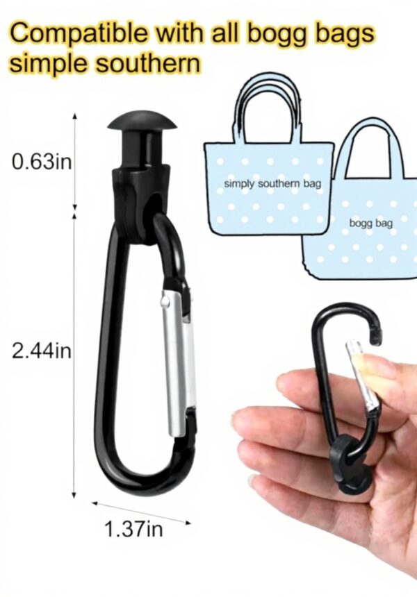 AlHECE Porte-clés Bogie Bag Accessoire Insert Charm Crochet