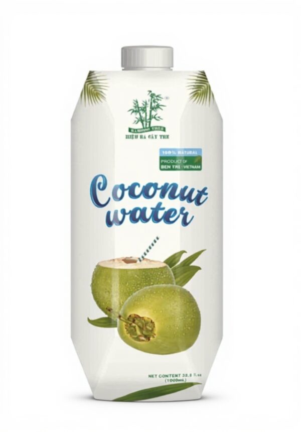 Eau de coco Bamboo Tree 100% naturelle sans gluten