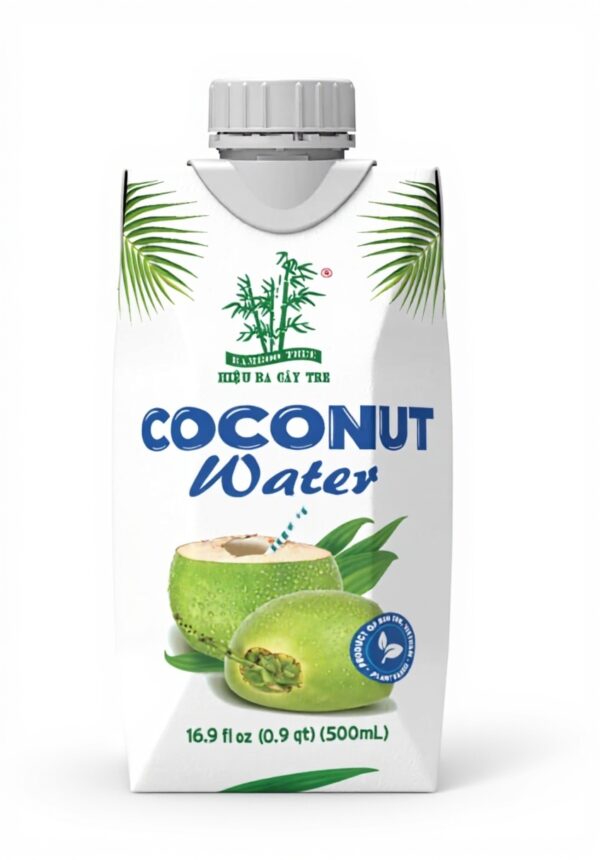 Eau de coco Bamboo Tree naturelle sans gluten 500 ml