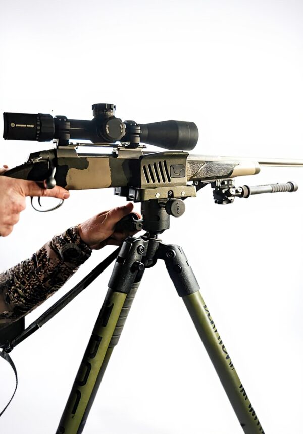 Trépied BOG DeathGrip Aluminium Chasse Tir Verre