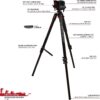 Trépied BOG DeathGrip Aluminium Chasse Tir Stable Léger-4