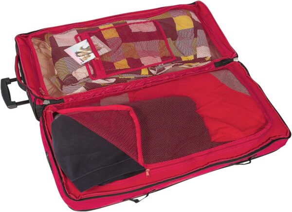 Bagage cabine BoGi Bag 110L rot noir 85 cm voyage-3