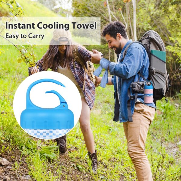 Serviette refroidissante BOGI fibre bambou yoga sport-5