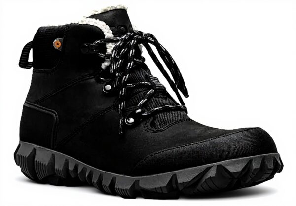 Bottes de neige femme BOGS Arcata cuir imperméable chaud