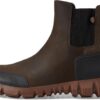 Bottes Chelsea BOGS Arcata Cuir Urbain Imperméable Garçon-3