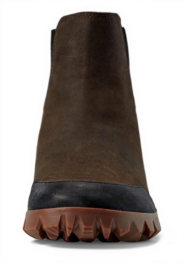 Bottes Bogs Chelsea cuir imperméable homme chaussures