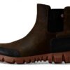 Bottes Bogs Chelsea cuir imperméable homme chaussures