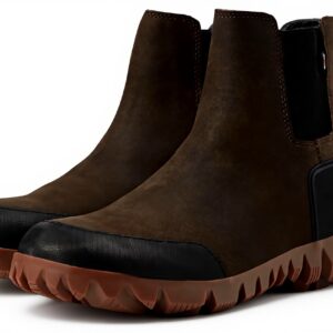 Bottes Bogs Chelsea cuir imperméable homme chaussures