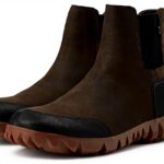 Bottes Chelsea BOGS Arcata Cuir Urbain Imperméable Garçon