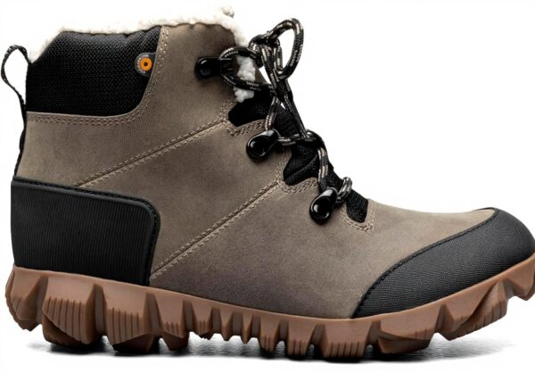 Bottes de neige BOGS Arcata cuir imperméable femme