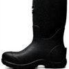 Bogs Chaussures de chasse Homme étanches caoutchouc Noir