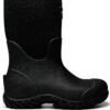 Bogs Chaussures de chasse Homme étanches caoutchouc Noir